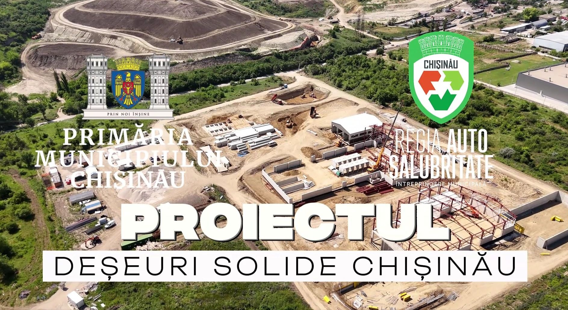 Proiectul „Deșeuri Solide Chișinău”: 60% din activitățile lotului II sunt finalizate