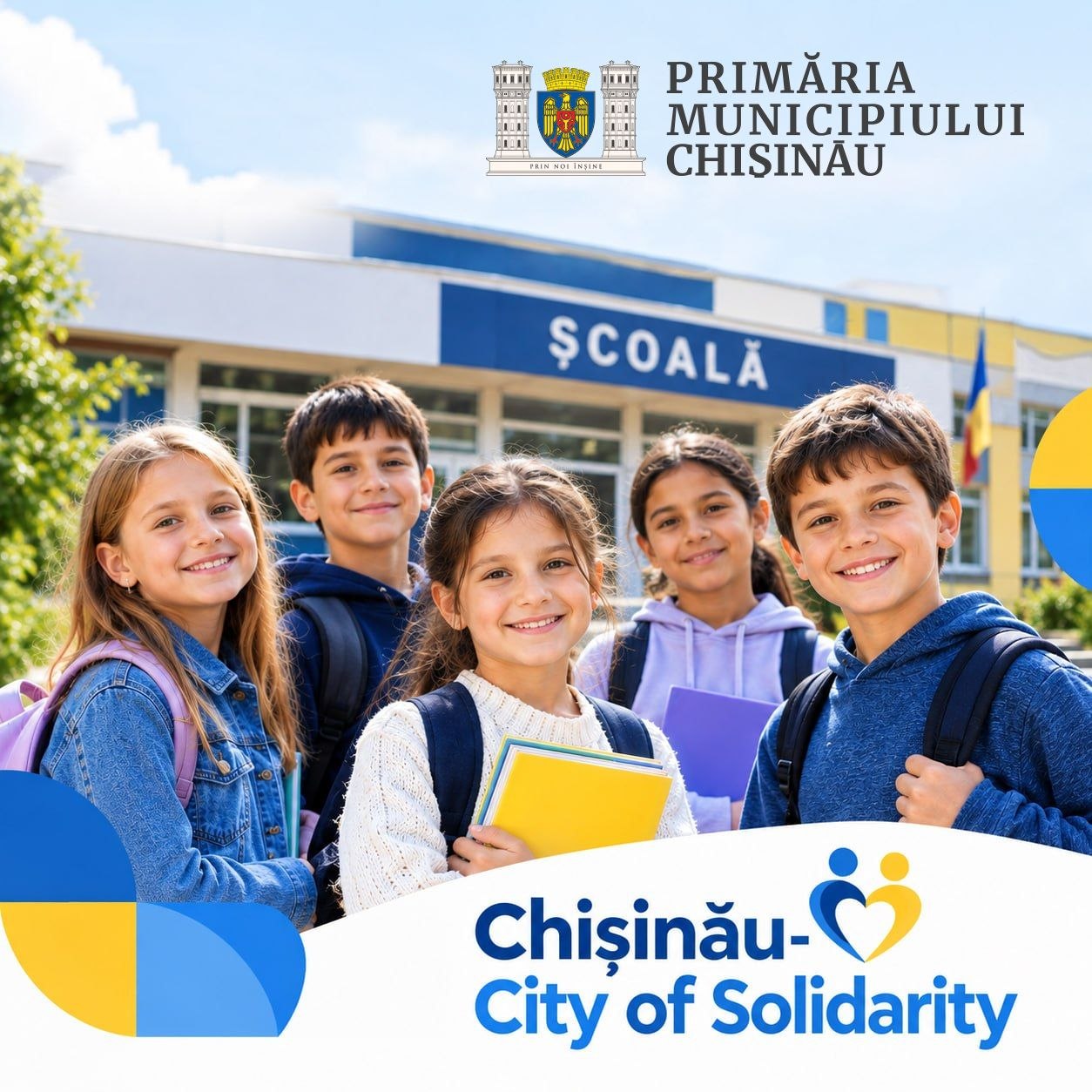 Integrarea copiilor din familii de refugiați în comunitatea educațională a municipiului Chișinău