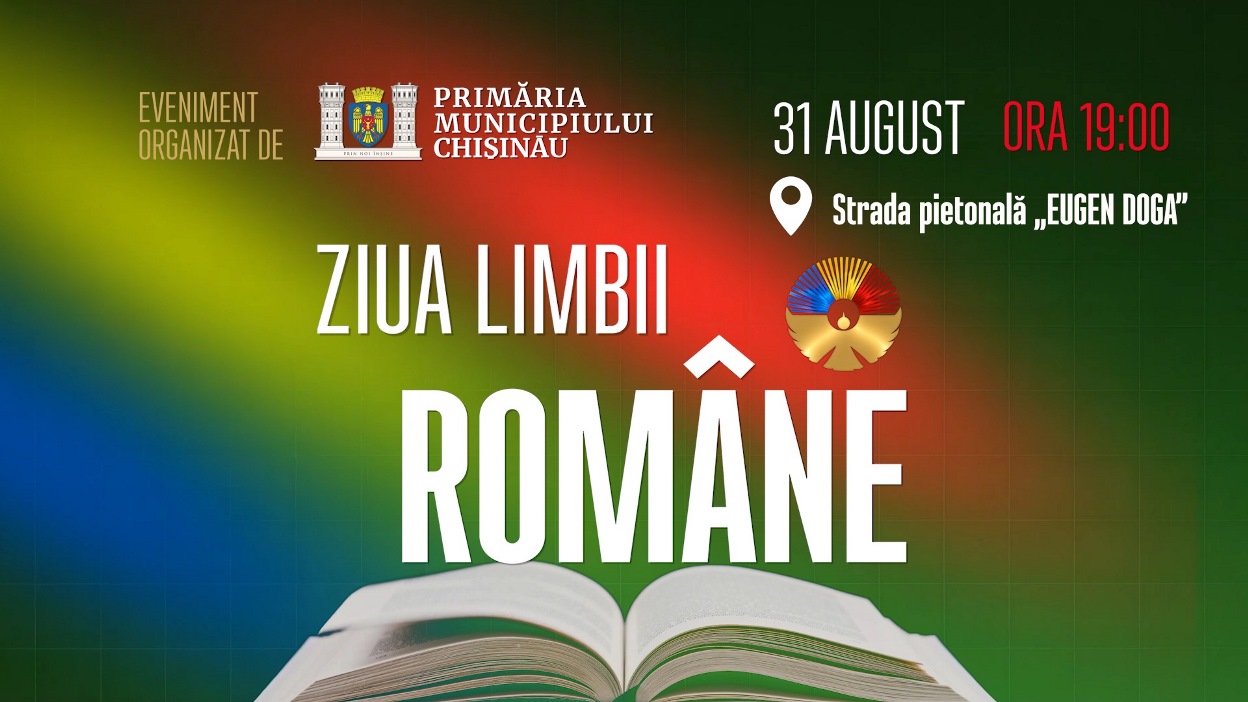 Limba română celebrată la Chișinău
