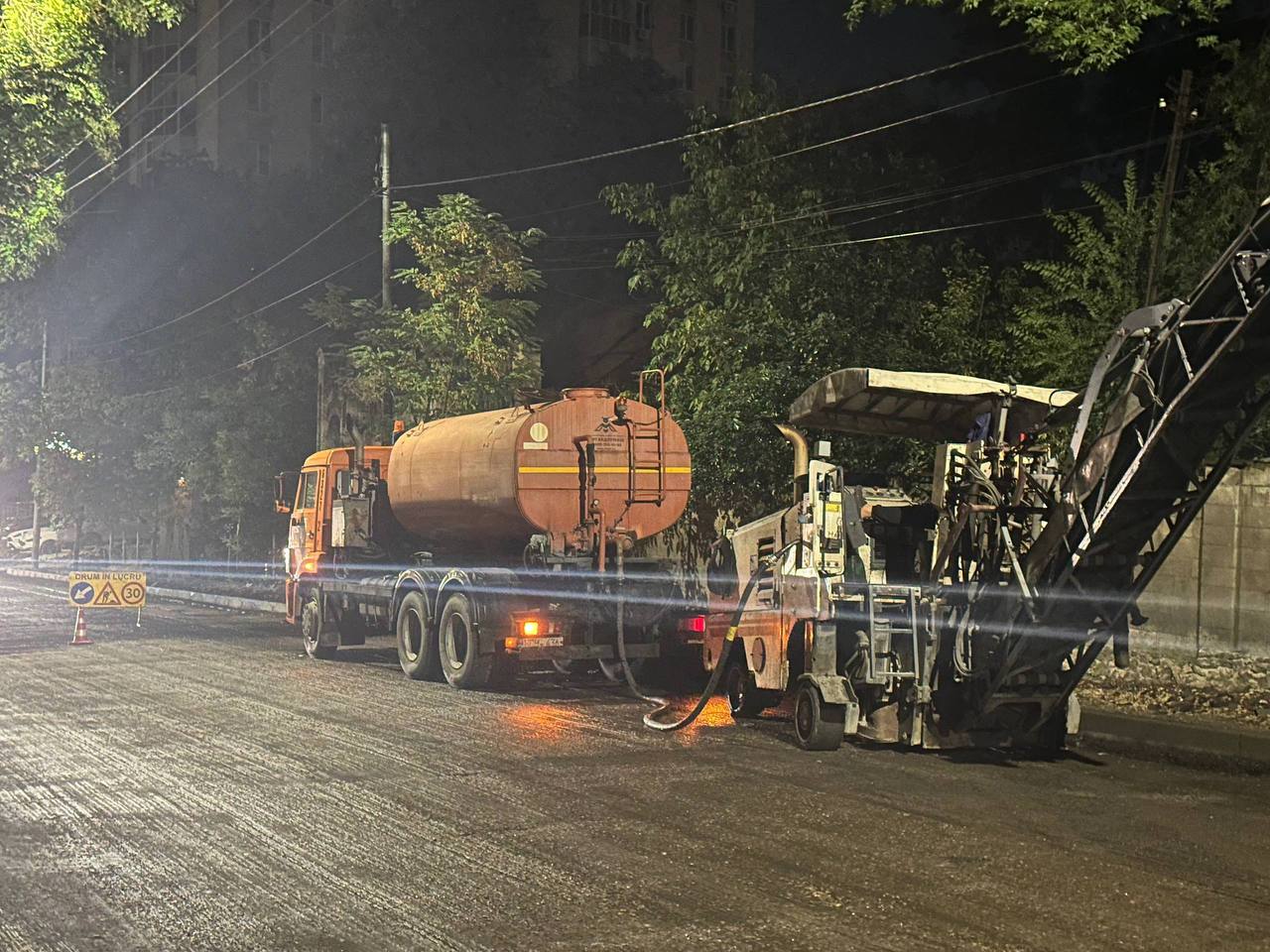 Lucrări de reabilitare și întreținere a infrastructurii rutiere, executate pe parcursul săptămânii 24